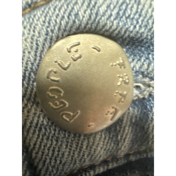 We The Free High-Rise Women's Skinny  Blue Jeans Size 31x28 By Free People - Picture 5 of 7